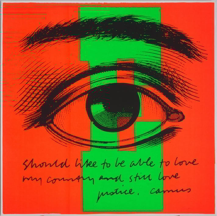 08. Corita Kent, e eye love, 1968_ 68-35