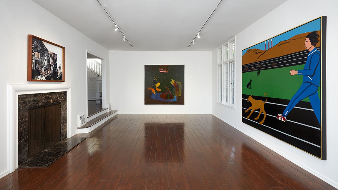 oan Brown, The End of a Crazy Summer & Other Personal Reflections (installation view) (2021). Image courtesy of Parker Gallery, Los Angeles and Modern Art West, Sonoma. Photos: Paul Salveson.