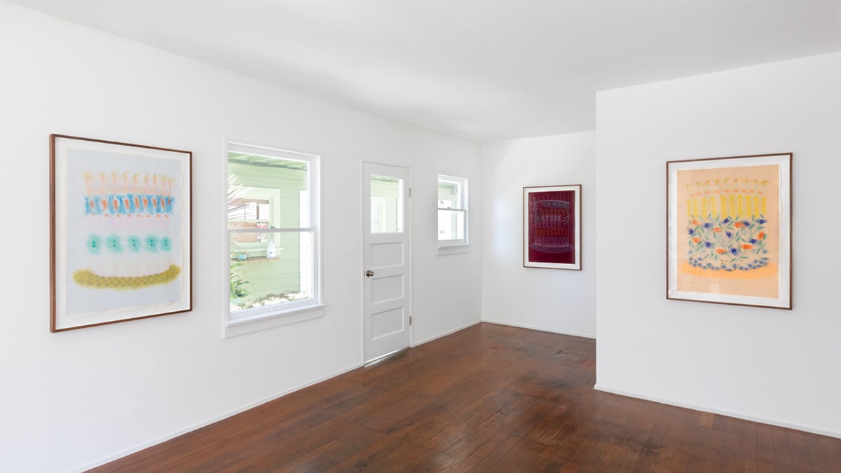 Edwin Arzeta: Summer Letter at Zodiac Pictures (installation view). Image courtesy of the artist and Zodiac Pictures.