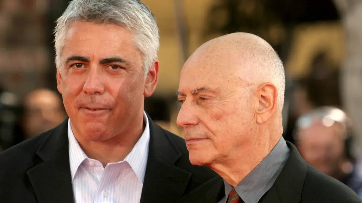 Adam Arkin and his dad Alan Arkin - Photo via Shutterstock