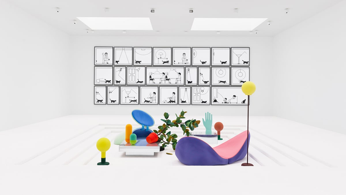 Alex Da Corte, The Dæmon, at Matthew Marks Gallery. © Alex Da Corte, Courtesy Matthew Marks Gallery