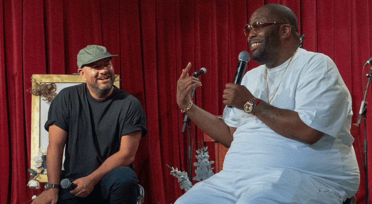 Anthony Valadez and Killer Mike - Photo by Andres Hererra