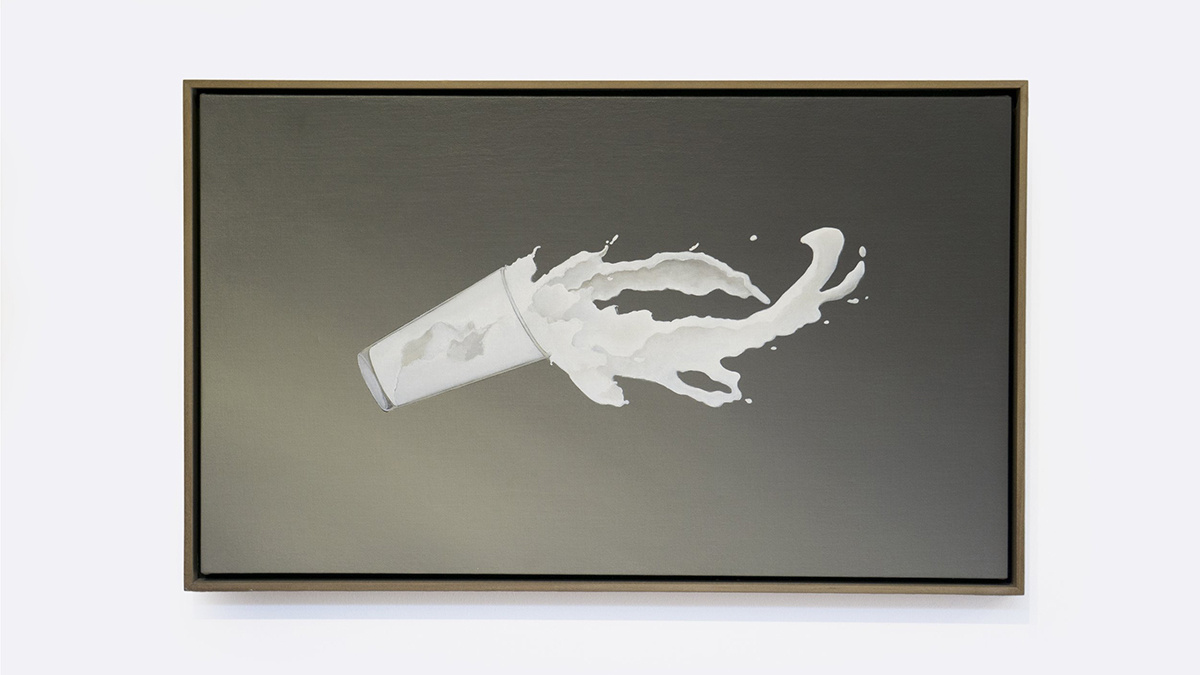 Bruce Richards, “Recession,” 2012, Oil on linen, 18 x 28 in., Image Courtesy of Sea View.