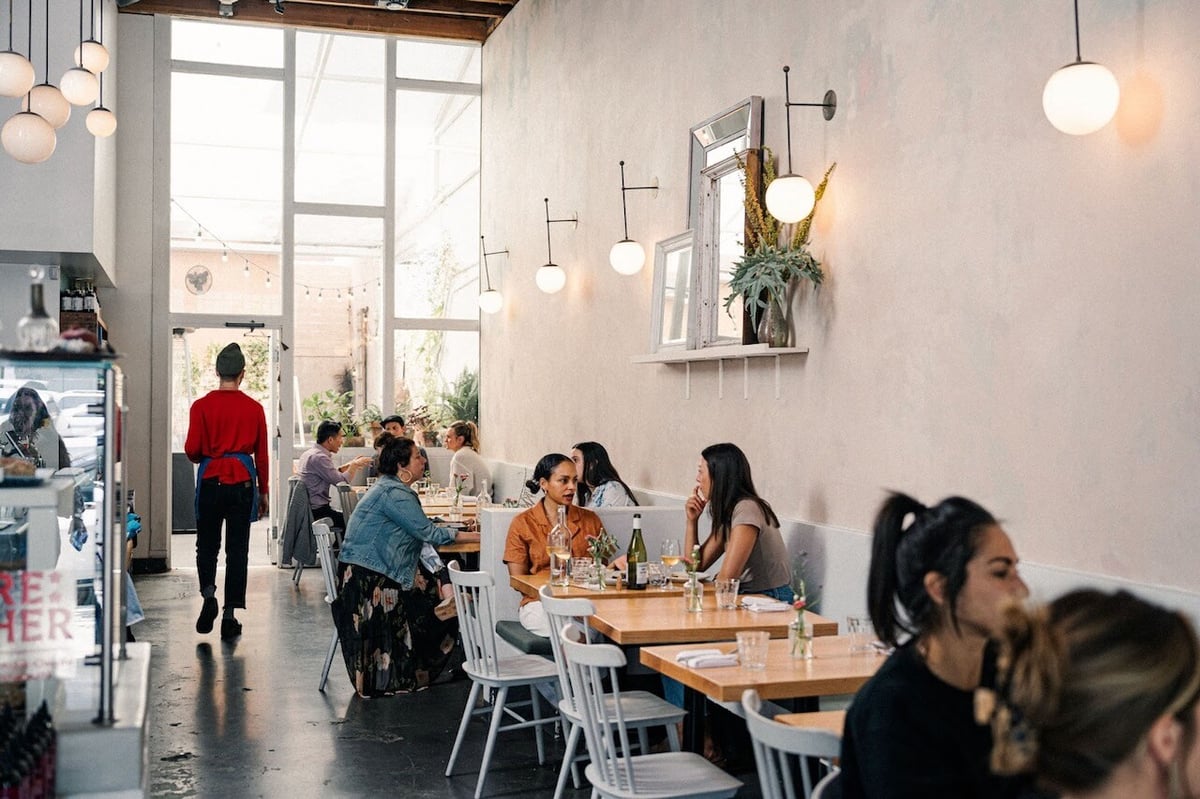 Pre-pandemic regulars disappeared from the dining room at Botanica, according to co-owner Heather Sperling, which she attributes to migration during COVID. Photo by Carter Hiyama.