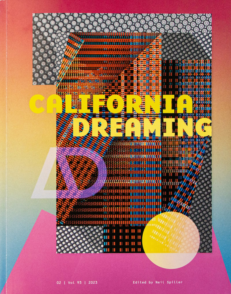 California Dreaming, cover image by Elena Manferdini