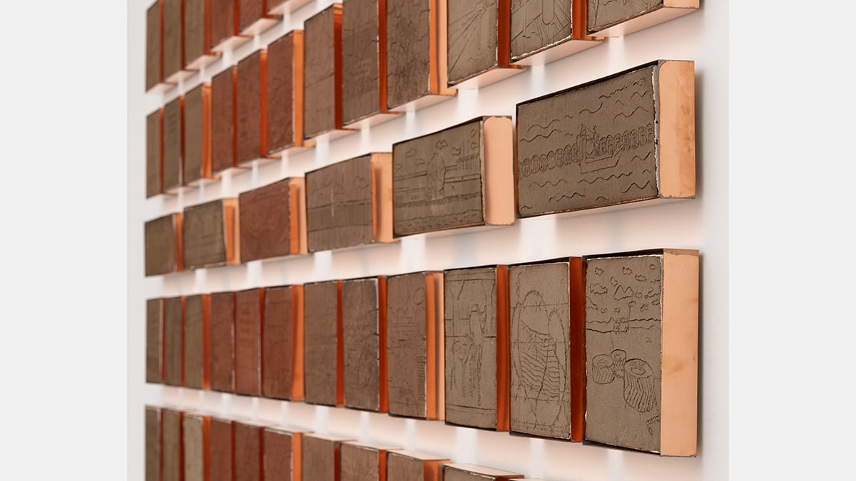 Jackie Amézquita, bajo el cielo sobre el mismo suelo (details), Courtesy of the artist and Charlie James Gallery, Los Angeles. ©2024 Jackie Amézquita; Photo ©2024 Yubo Dong @ofphotostudio