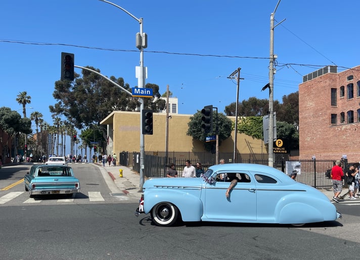 Classic cars of Venice