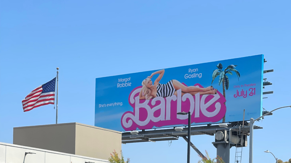 Billboard for Barbie, photo by Frances Anderton