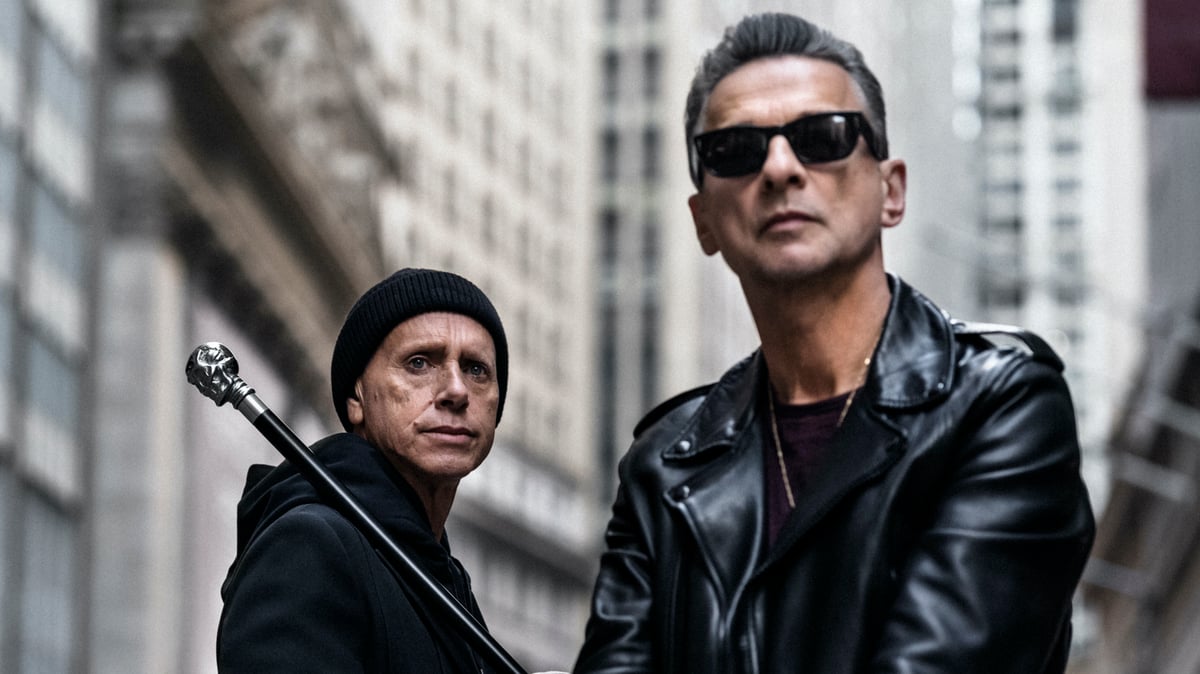 Depeche Mode’s Martin Gore and Dave Gahan - Photo by Anton Corbijn