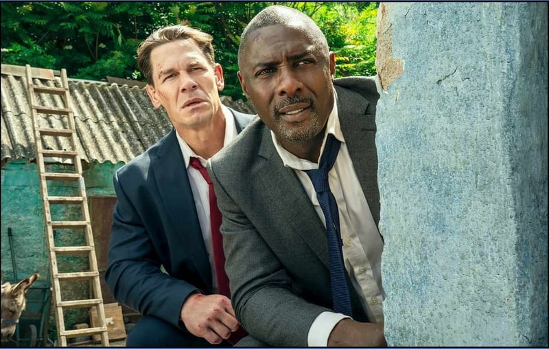 Elba and Cena in Heads of State