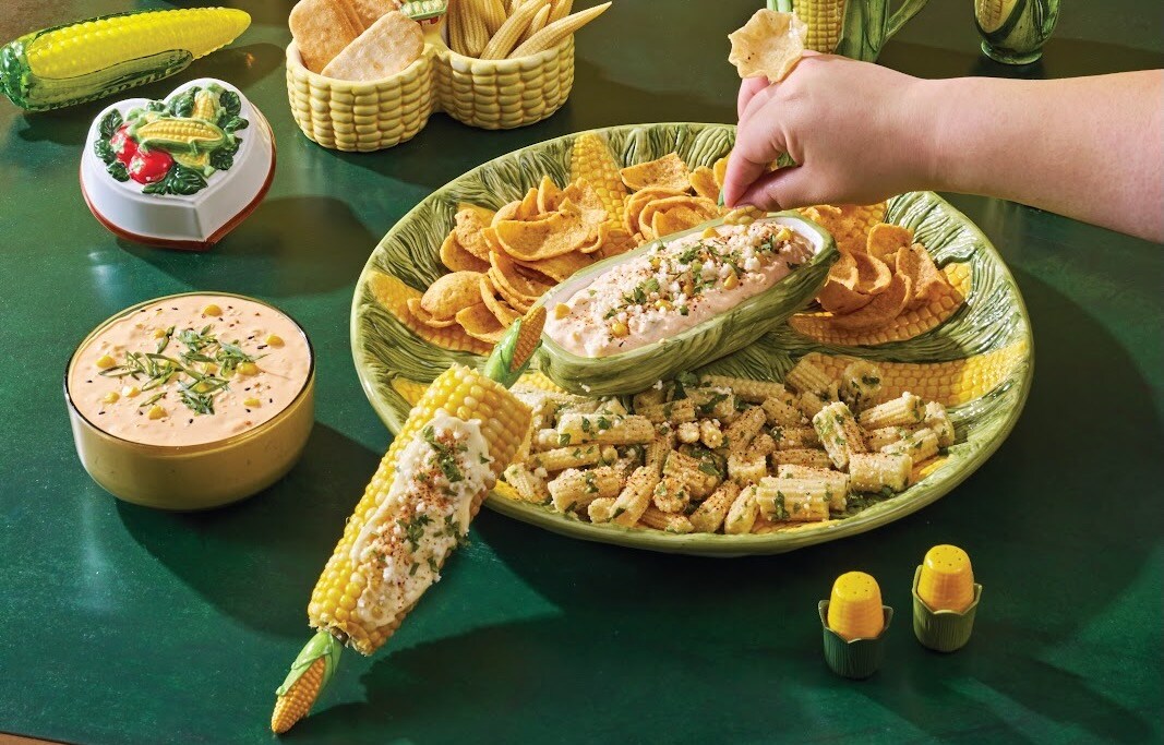 Summer corn season is turned on its head with this elote-inspired dip. Photo by Andrew Bui.