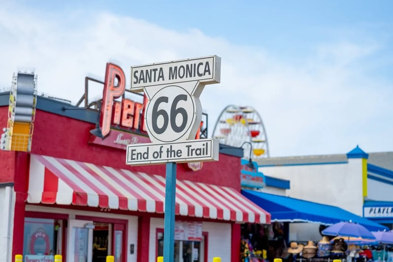 End of the Route 66 Trail