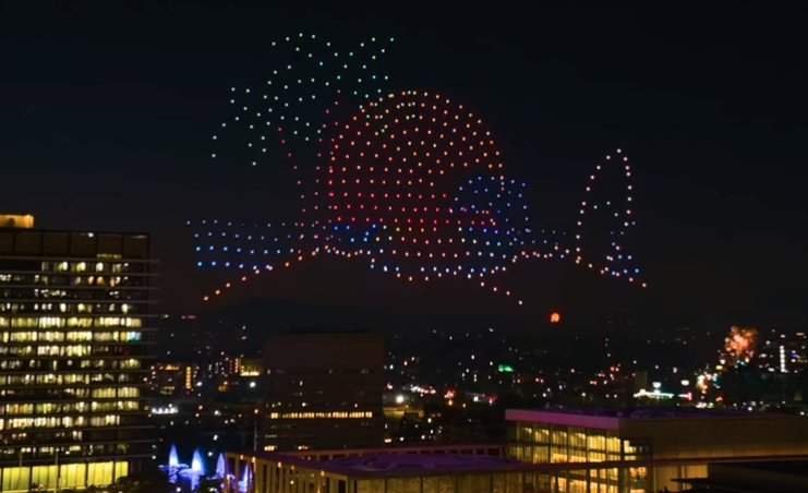 Gloria Molina Drone Show