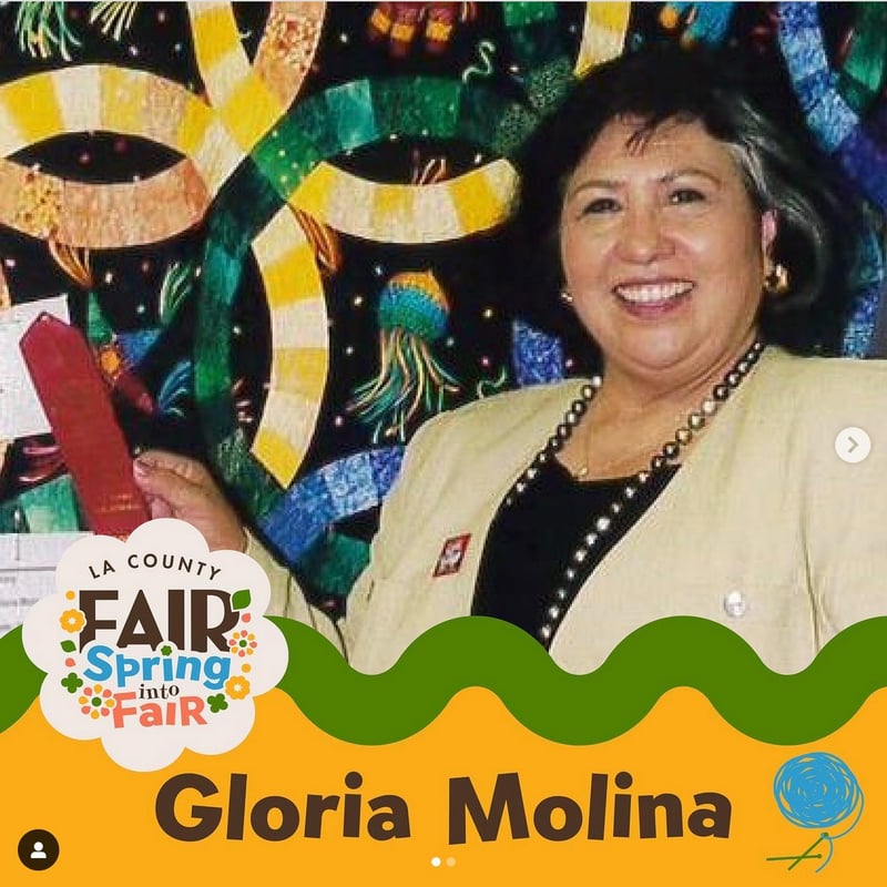 IMAGE 2, Gloria Molina at LA County Fair