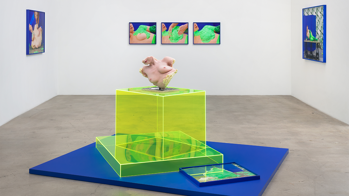Ilona Szwarc, “Virgin Soap” at Diane Rosenstein. Image courtesy of the artist and Diane Rosenstein Gallery. Photo: Robert Wedemeyer.
