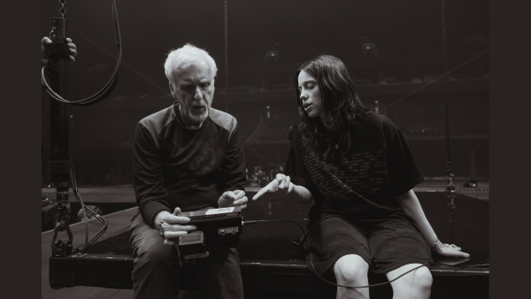 James Cameron and Billie Eilish