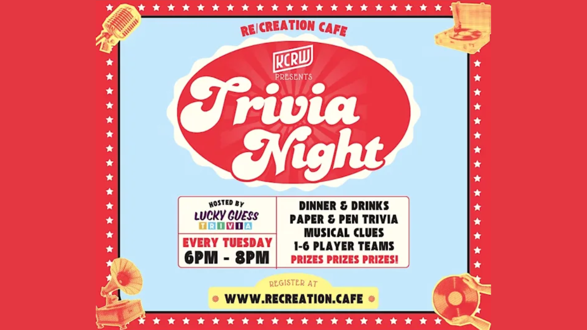 KCRW and Recreation Cafe Triva Night 1200x676