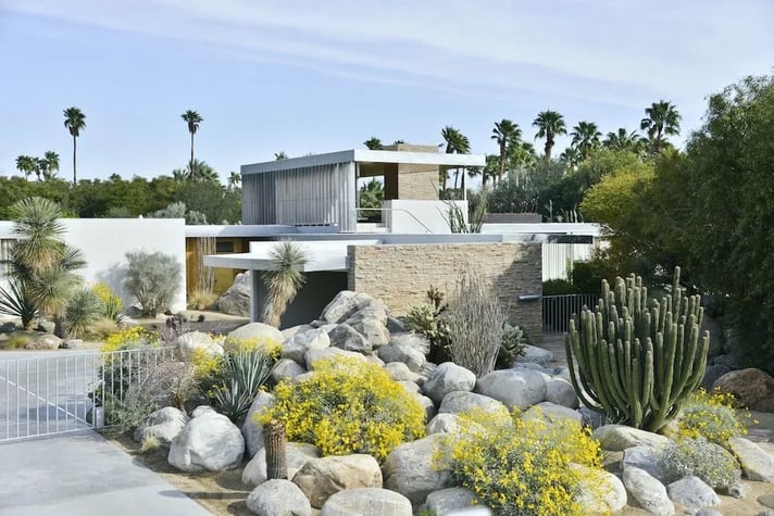 Kaufman House, Desert plants