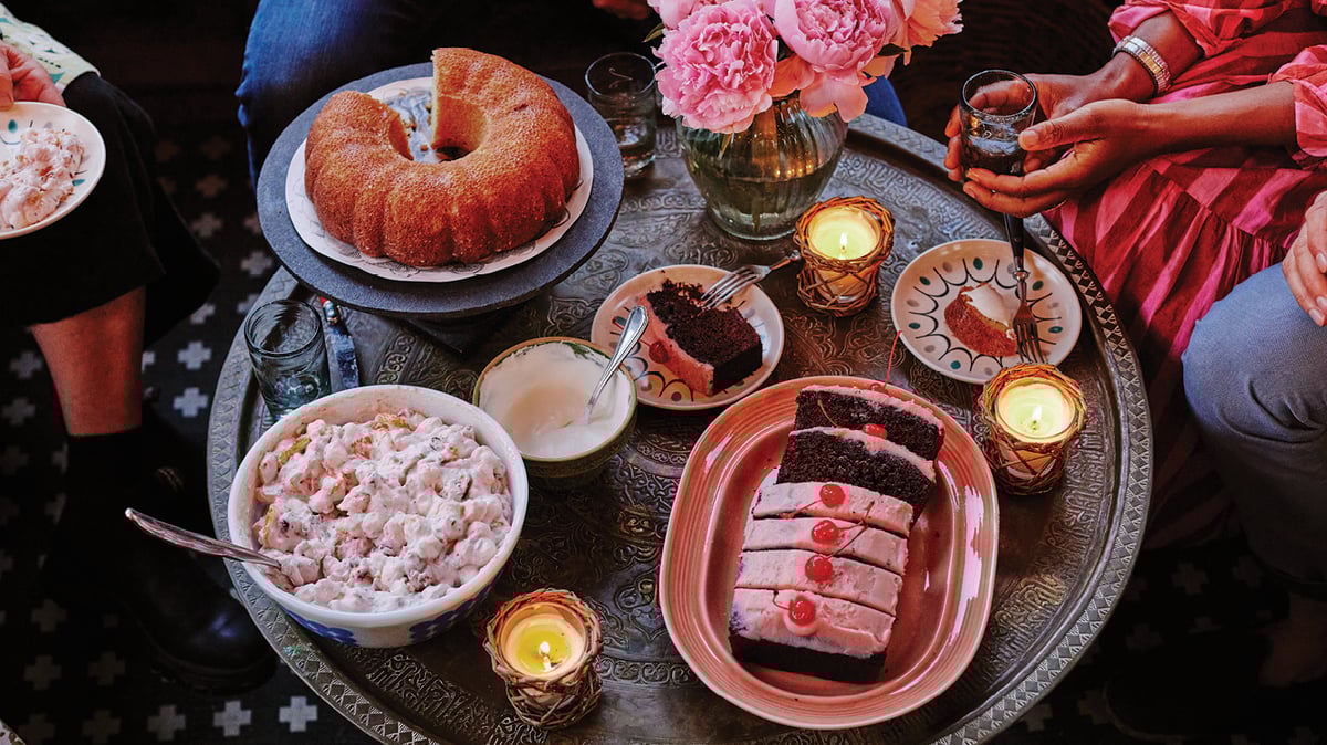 Potluck Desserts by Justin Burke