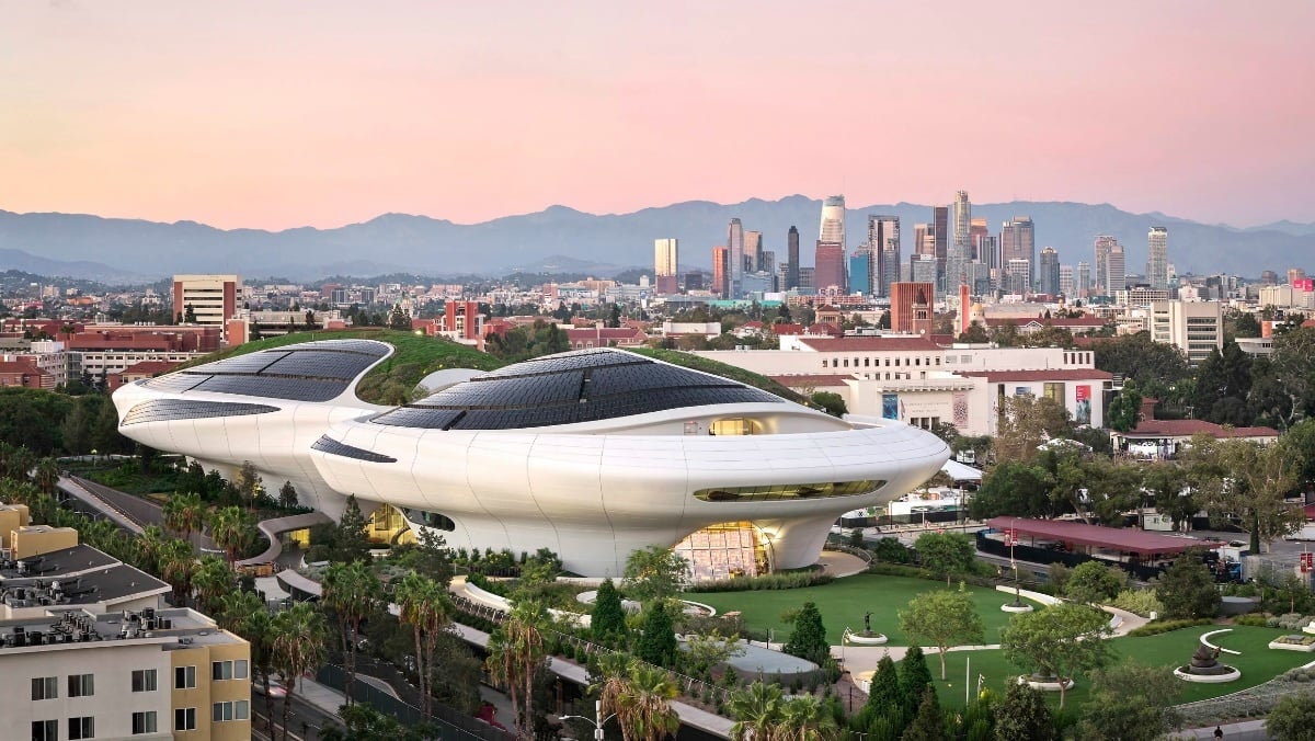 Lucas Museum, Photo by Hufton+Crow