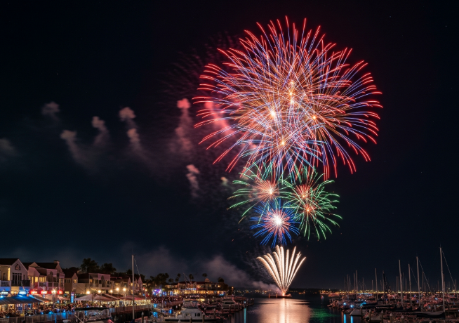 Marina Del Rey Fireworks