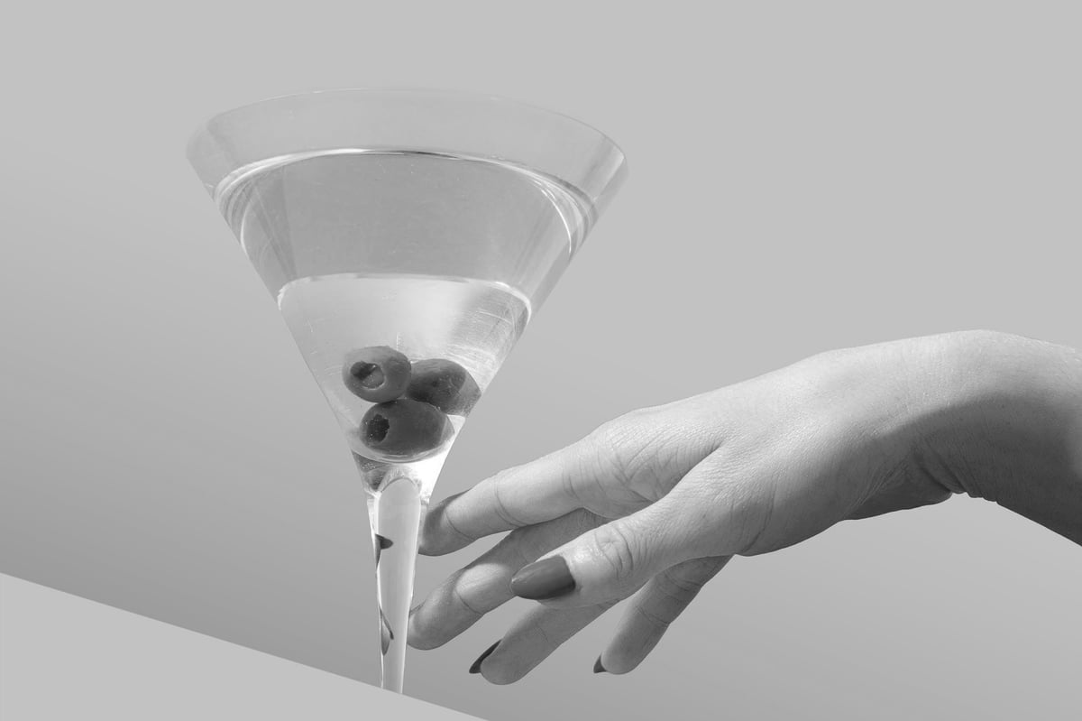 Cocktails were often markers of class, taste, and elegance in classic Hollywood films. Photo by Amy Shamblen/Unsplash.