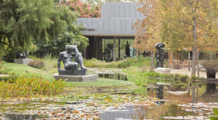 Norton Simon Museum sculpture garden