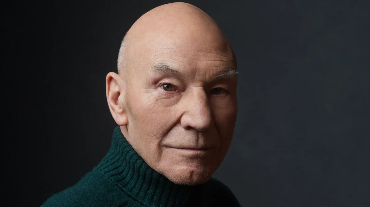Patrick Stewart. Photo by Mark Seliger
