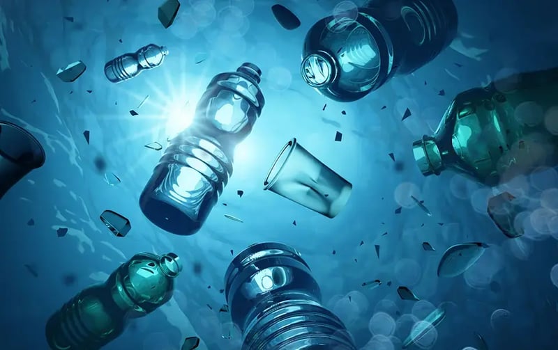 Plastics in the ocean