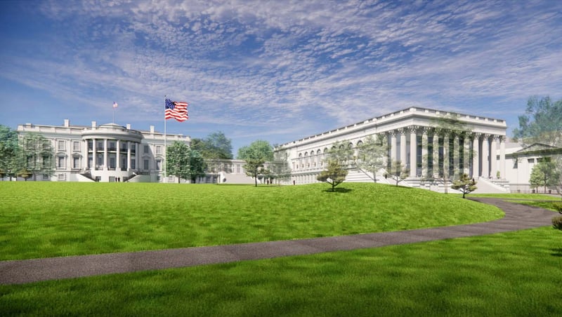 Rendering of White House Ballroom