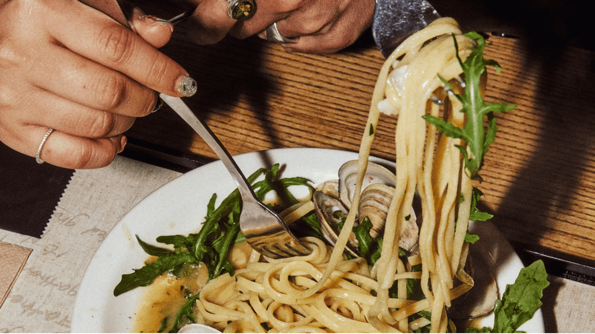 Korea's exploding interest in Italian cuisine inspired this spaghetti vongole recipe. Photo by Alex Lau.