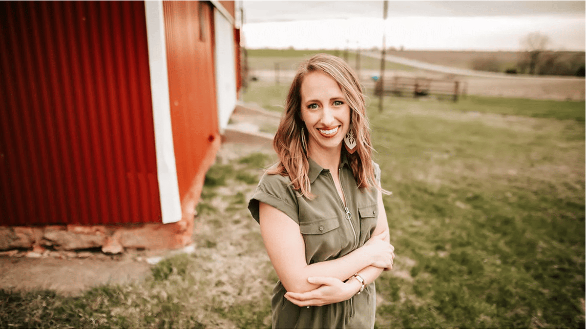Social worker Kaila Anderson was a farm kid who grew up in northeast Kansas. Courtesy of Kaila Anderson.