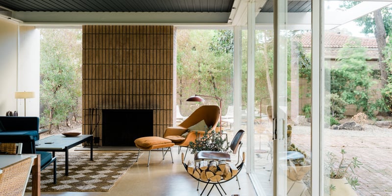 Seeley House, interior. Photo by Joe Fletcher; courtesy of Monocle.