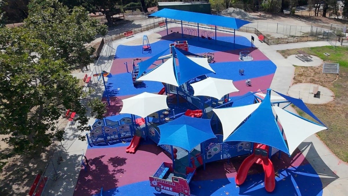 Shade Structures, Photo courtesy of Los Angeles Parks Foundation.