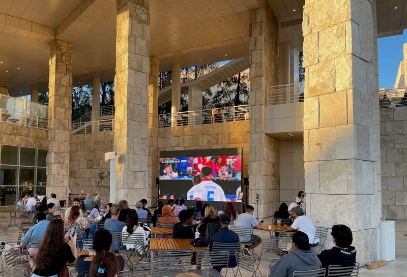 Soccer watching at the Getty, IMG_8836