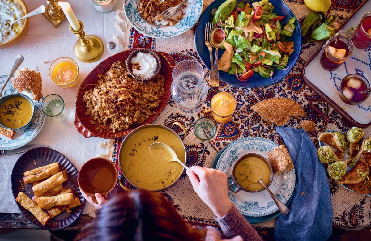Anas Atassi Sumac Cookbook Ramadan Feast Photo courtesy of Interlink Books