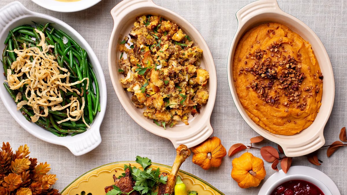 Thanksgiving is one of those holiday meals where the side dishes often steal the show. Want to do that? We can help. Photo credit- Shutterstock