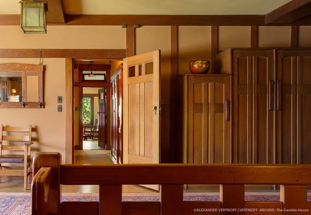 The Gamble House. Photo by Alexander Vertikoff.