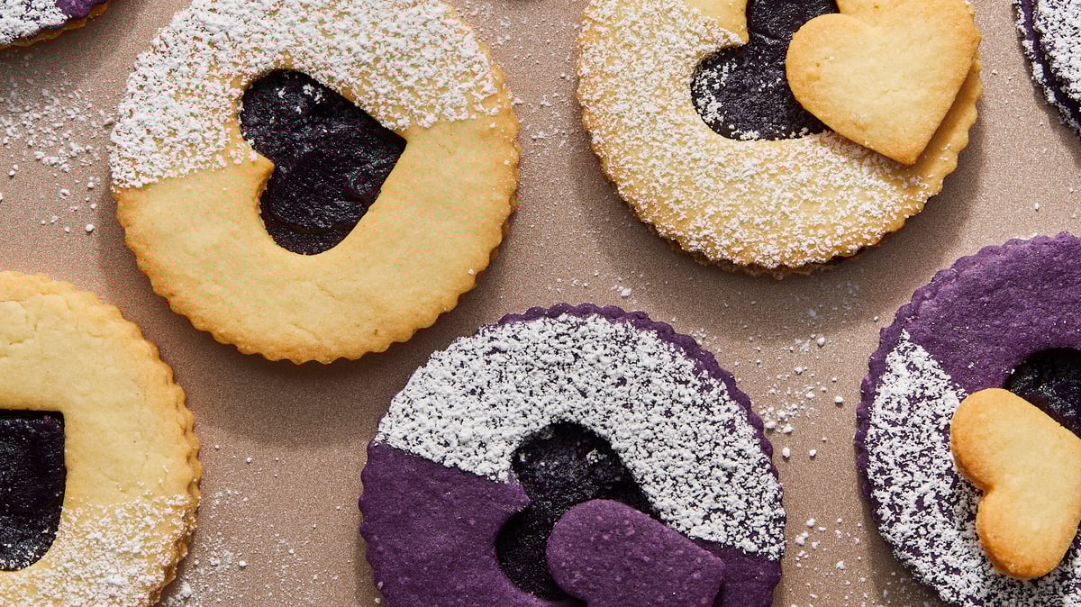 Ube Linzer_108 Asian Cookies
