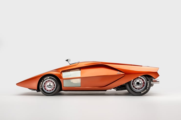 Wedge car