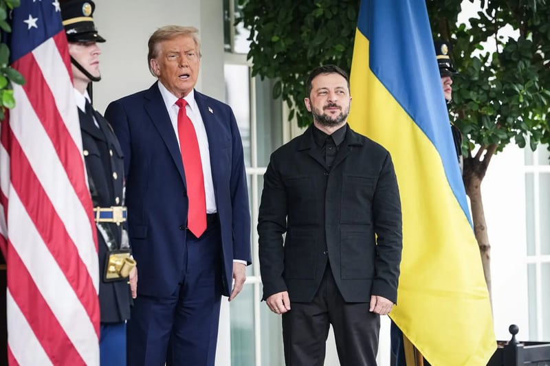 Zelensky in suit