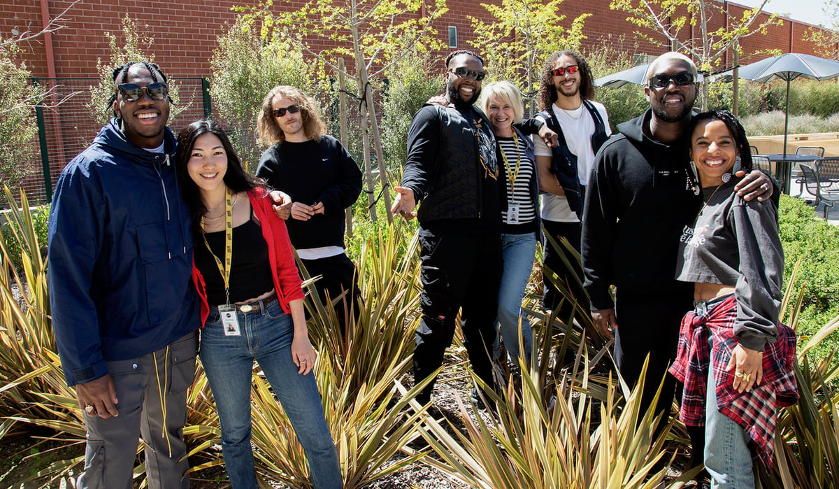 Anne, Anna, and Novena with Ezra Collective at HQ.