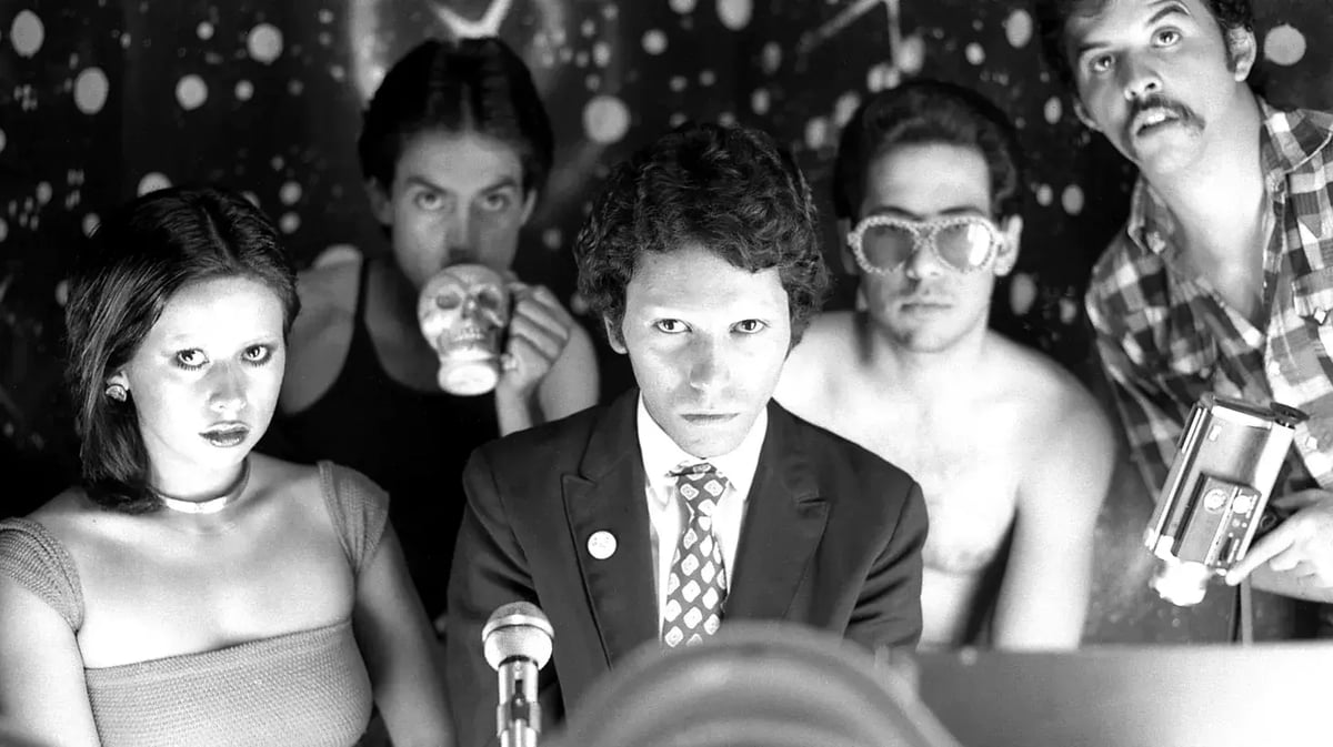 Patssi Valdez, Willie Herrón, Gronk, Humberto Sandoval, Harry Gamboa Jr. appear in “The Universe.” Photo by Harry Gamboa Jr. Courtesy of Asa Nisi Masa Films.