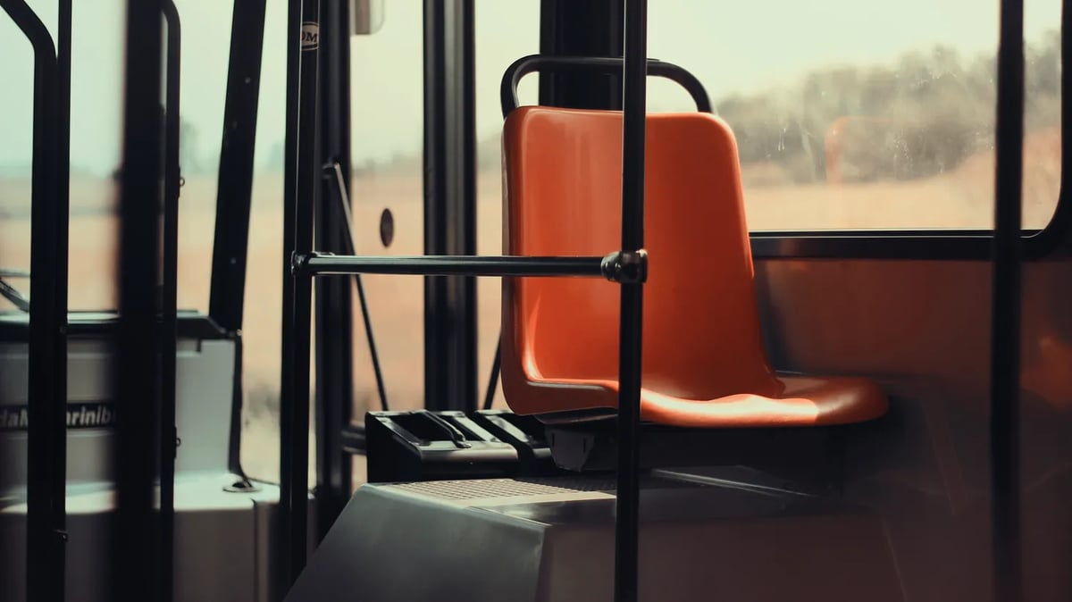 Bus interior. Photo by Shutterstock.