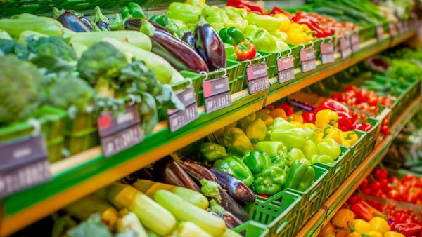 grocery store veggies
