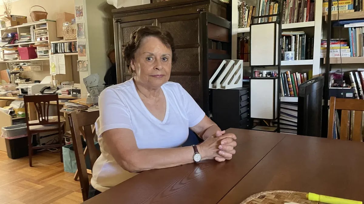 Diann Dumas is cutting whatever expenses she can to afford increased HOA fees since her condo complex saw an insurance spike. Photo by Caleigh Wells. 