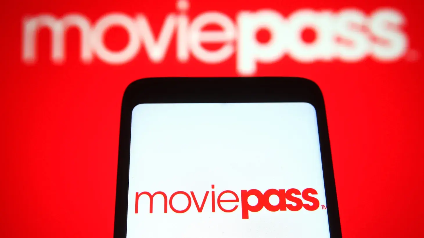 MoviePass logo. Photo credit: Pavlo Gonchar / SOPA Images/Sipa via Reuters Connect