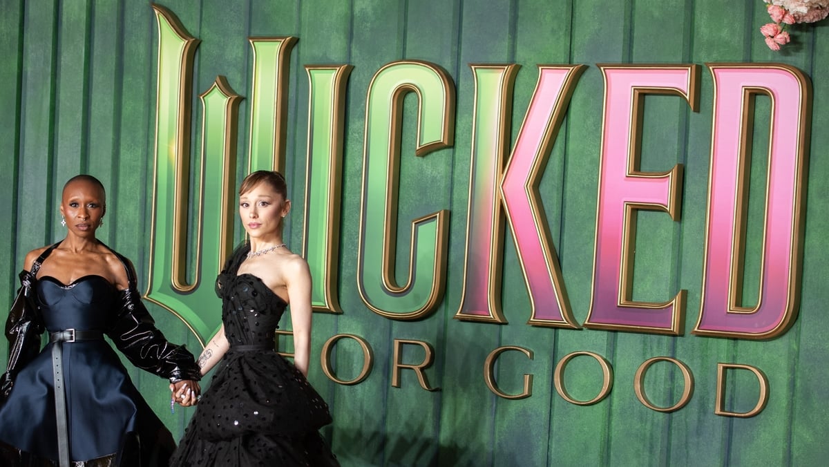Cynthia Erivo and Ariana Grande attend the "Wicked: For Good" European Premiere at Cineworld London Leicester Square. Credit Loredana Sangiuliano/Shutterstock.